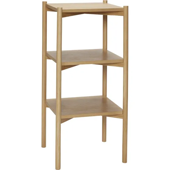 Hübsch Solution Reol 43x38x91 cm Natur