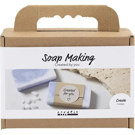 Creativ Company Mini DIY Kit Sæbefremstilling, Lys Lilla