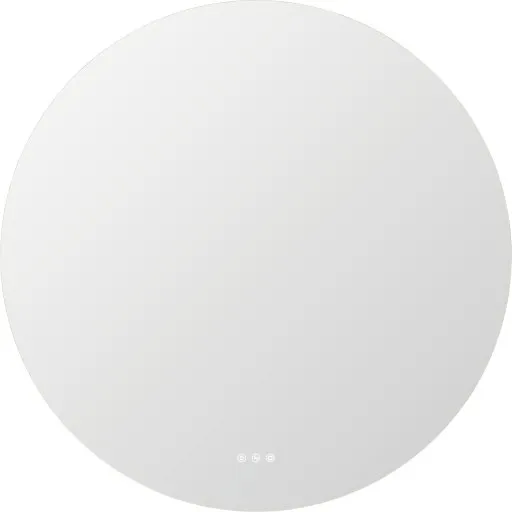 Dansani Corona spejl med dæmpbart lys, touch, Ø60 cm