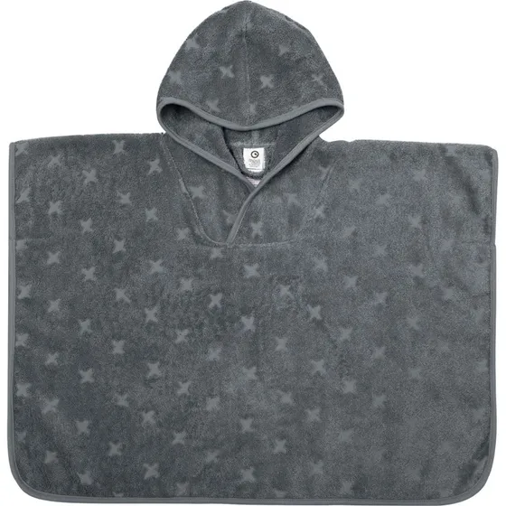 Müsli By Green Cotton Badeponcho 2-4 år Mørkeblå med Stjerner