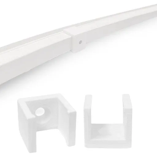 HiluX Beslag til Hue Outdoor LightStrip, 10-pak, hvid