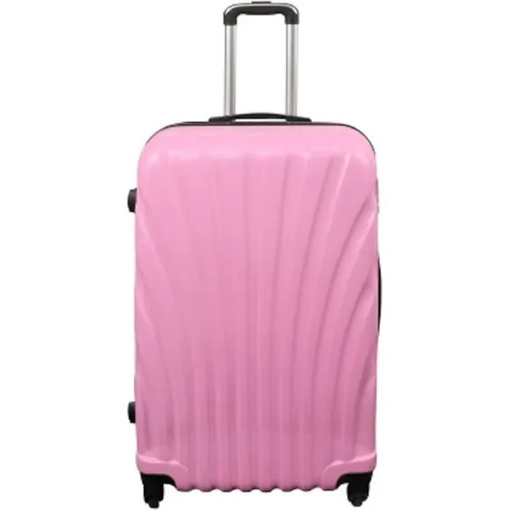 Musling Lyserød Stor Hardcase Kuffert - 104 L, 3,9 kg