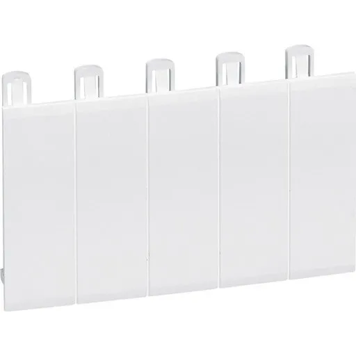 Legrand afdækningsplade 5 moduler hvid