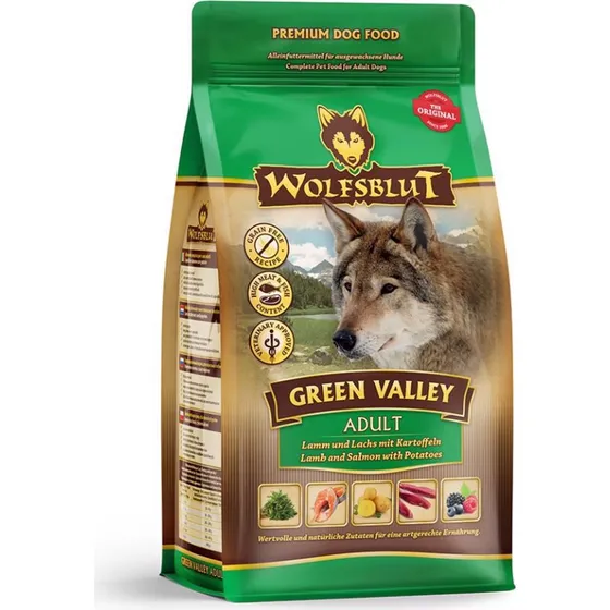 Wolfsblut Green Valley Adult med lam & fisk, 400g