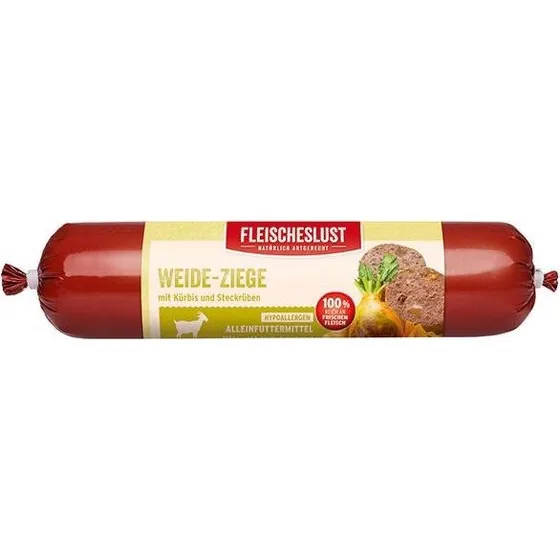 Fleischelust Gedepølse med Græskar og Svesker, 400g