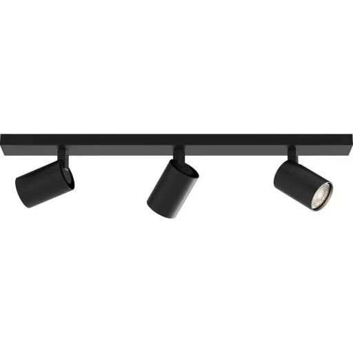 Astro Ascoli Triple Bar 3-spot spotlampe, sort