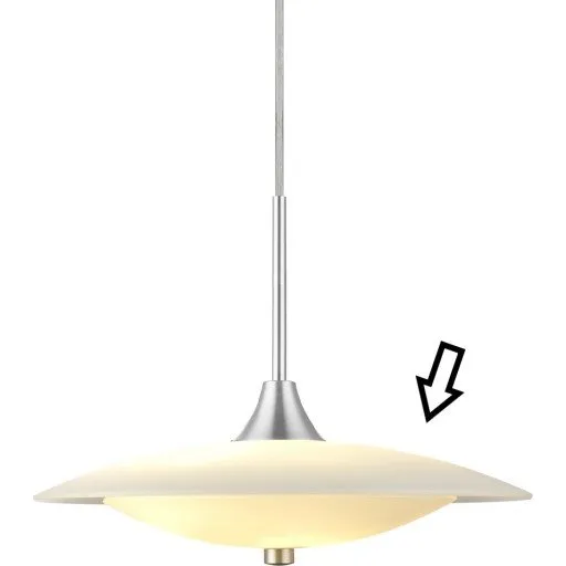 Halo Design reserveglas til Baroni pendel, Ø46 cm