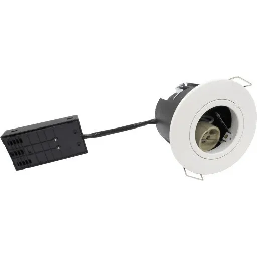 Nordtronic Uni Install ECO, mat hvid, 10-pak