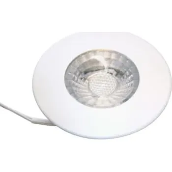 Nordtronic Gabriella 12 mm Indbygnings- og Påbygningsspot 4W 3000K Mat Hvid