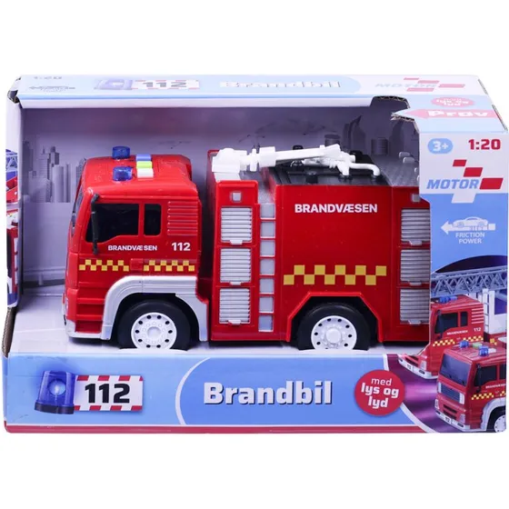 Impulse Toys Brandbil med lys og lyd 18 cm ass