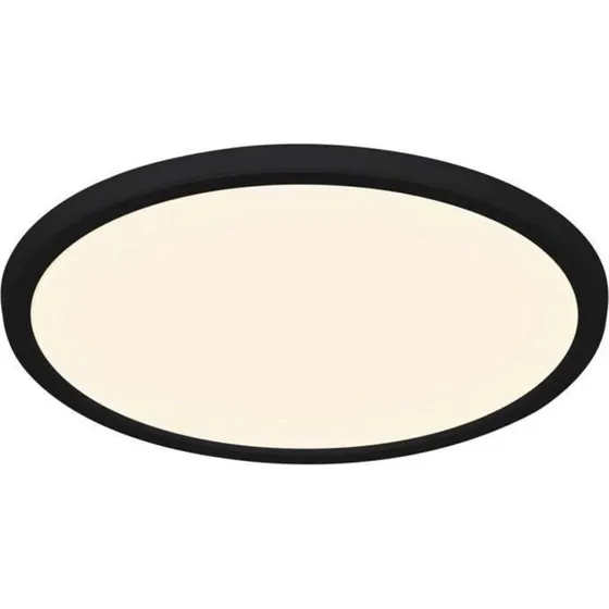 Nordlux Oja Loftlampe 29 cm, Sort, IP54, Dimbar, 3000/4000K
