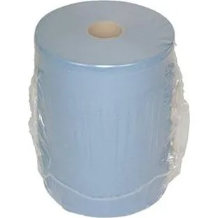 Blue 2-lag Aftørringspapir 37cm x 380m