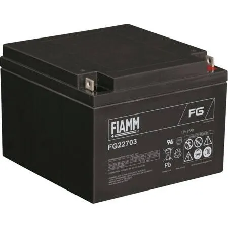 FIAMM FG 12V/27AH Blybatteri