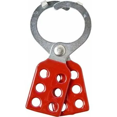 Steel Hasps med Tabs .5" Dia – Aflåsning til Lockout op til 6 hængelåse