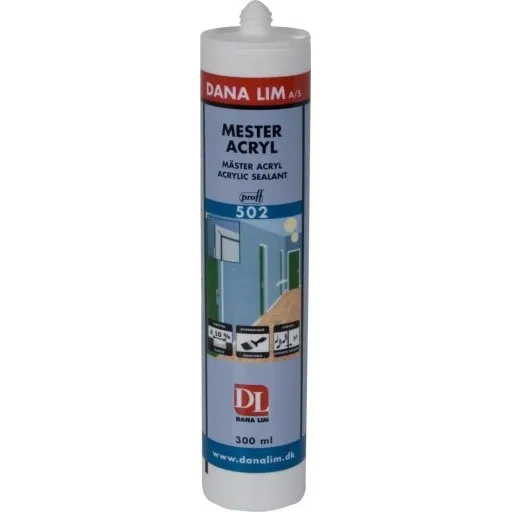 Dana Lim Mester Acryl 502, hvid, 300 ml