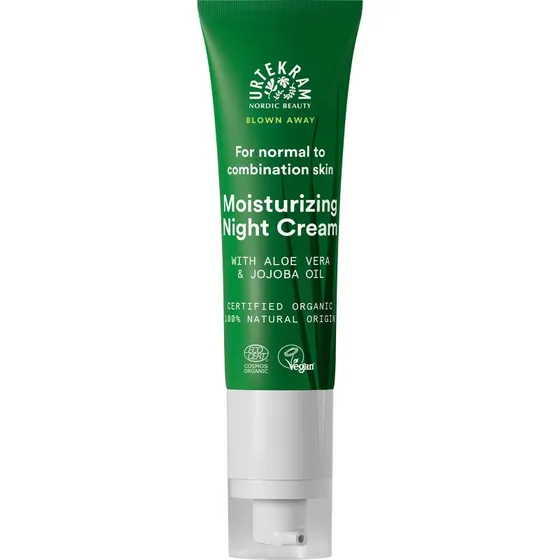 Urtekram Blown Away Natcreme 50 ml Normal til Kombineret Hud