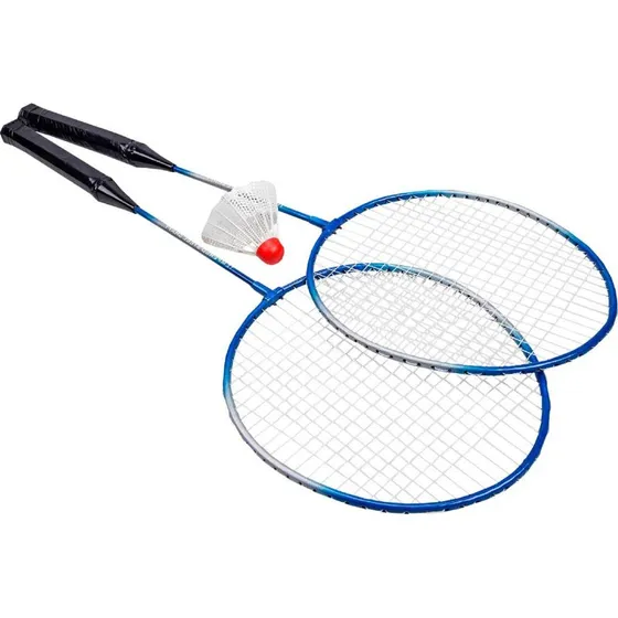 Vini Classic Badmintonsæt - 2 Ketsjere, Blå/Sort