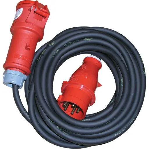 Wexim CEE kabelsæt 5x6 mm² 10 m 400V/32A