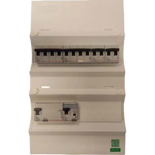 Legrand LLK2 01.1120 Færdigmonteret Boligtavle, Hvid