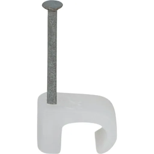Tillex Kabelclips Flad 4x6/20 mm, 100 stk, Natur