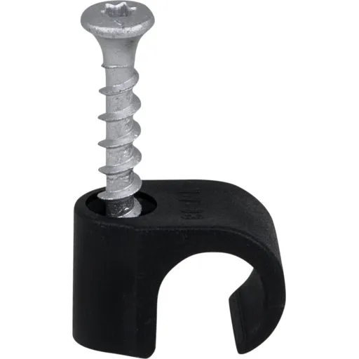Tillex 100 stk skrueclips 14-18 mm TX20 sort