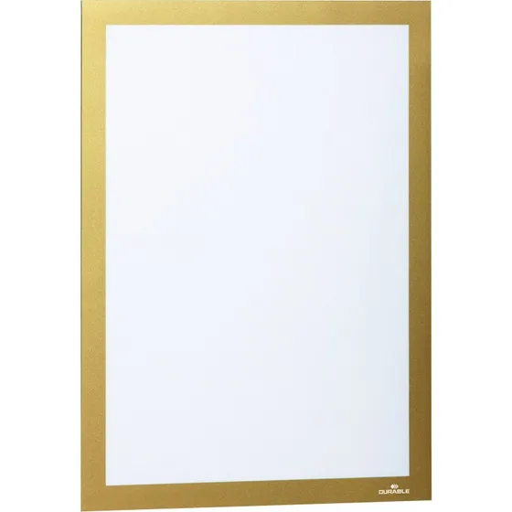 Durable Duraframe® A4 Guld Selvklæbende Magnetramme