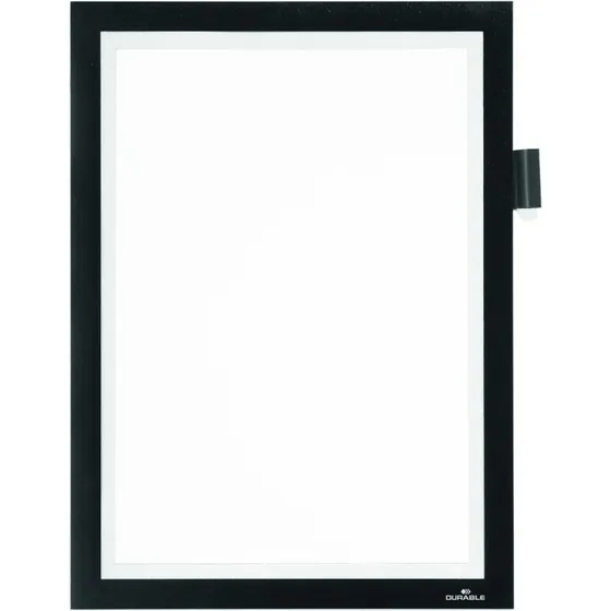 Durable Duraframe® Note A4 Sort, Magnetramme til A4