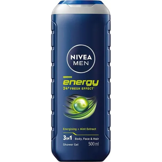 NIVEA MEN Energy Shower Gel 500 ml