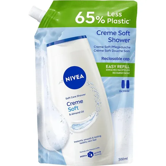 Nivea Shower Creme Soft Refill 500 ml