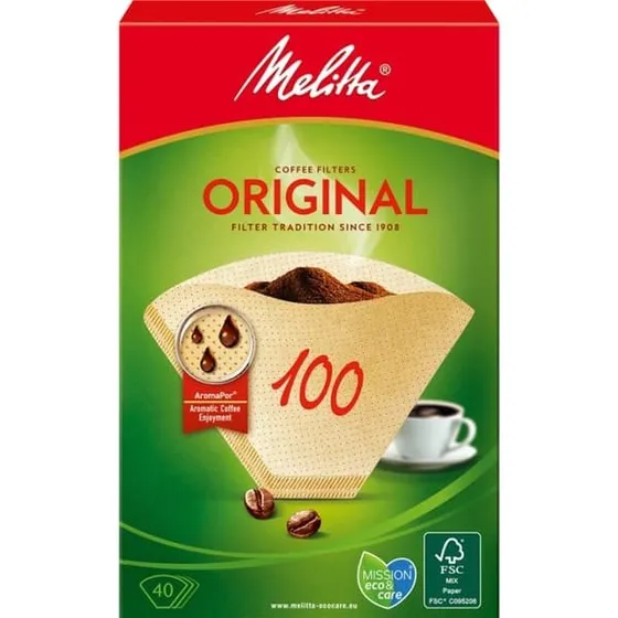 Melitta Kaffefilter 100, 40 stk. DFP