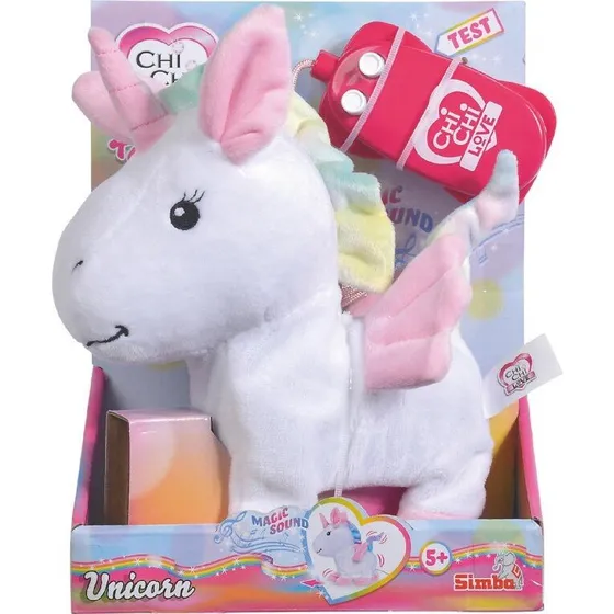 ChiChi LOVE Fantasy Unicorn 20 cm, kabelstyret enhjørning
