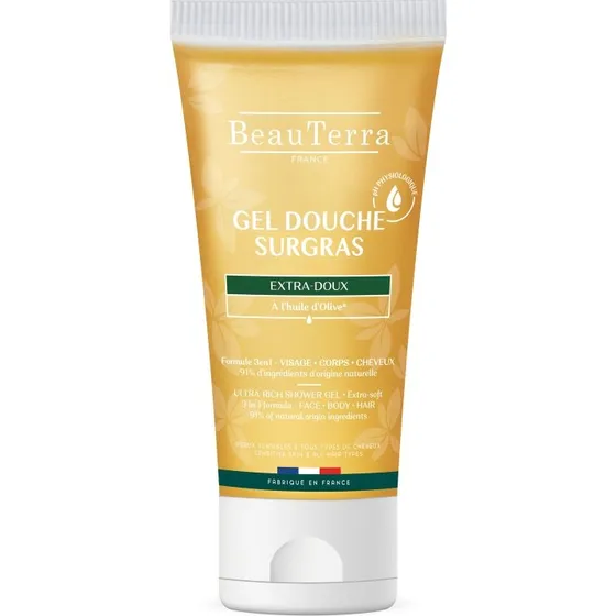 BeauTerra Ultra Rich Shower Gel – Høj tolerance – 200 ml