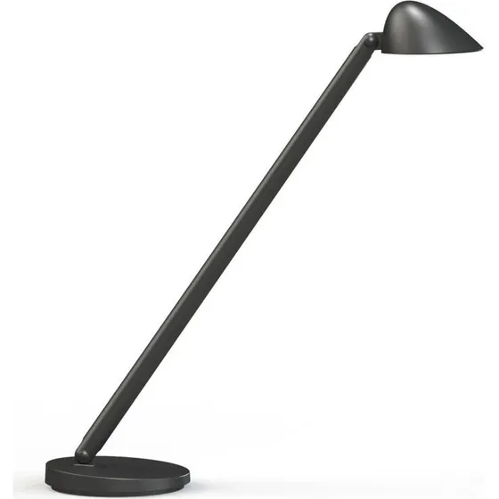 Unilux Jack LED-bordlampe, sort med USB-port