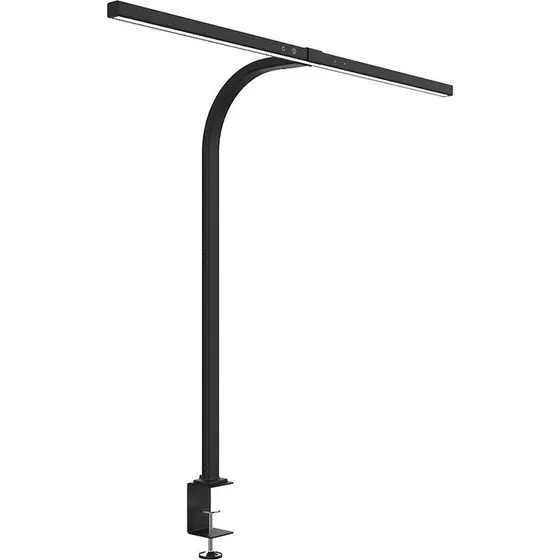 Unilux Strata LED Bordlampe med Klemme, Sort
