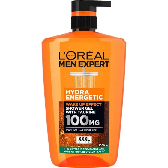 L'Oréal Paris Men Expert Hydra Energetic Shower Gel 1000 ml