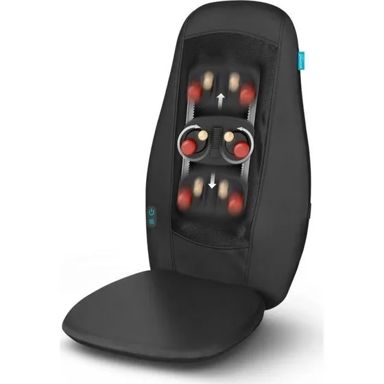 Medisana Ecomed MC-15E Massagepude med Shiatsu og varme, sort