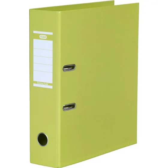 Elba Strong-Line Brevordner Lime A4 80 mm