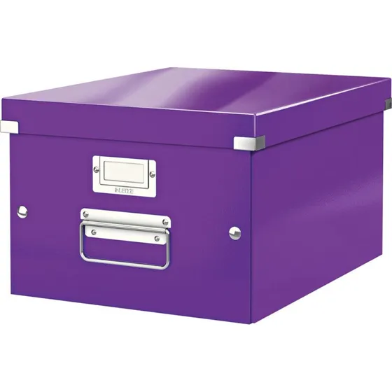 Leitz Click & Store WOW Medium Lilla Arkivboks