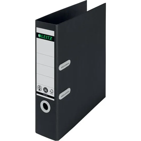 Leitz Recycle A4 80 mm 180° Sort
