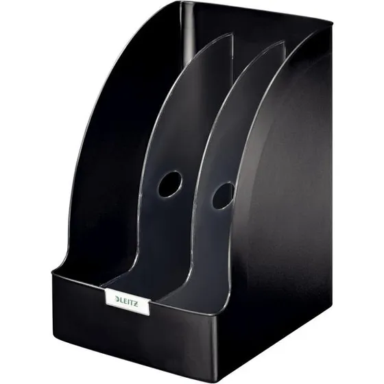 Leitz Tidsskriftsamler Plus Jumbo Sort A4
