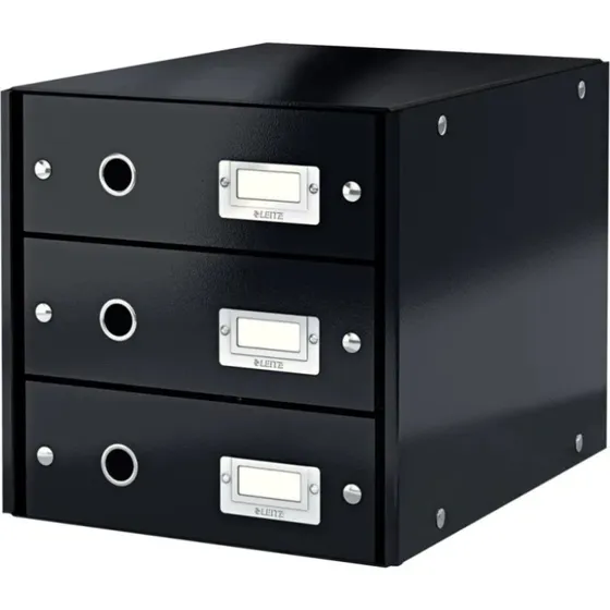 Leitz Click&Store Skuffemodul 3 skuffer Sort