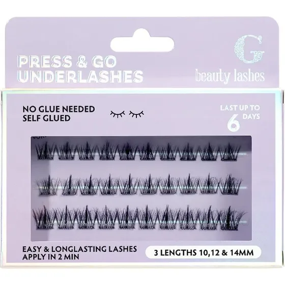 G Beauty Lashes Press & Go Underlashes - Afterwork