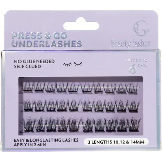 G Beauty Lashes Press & Go Underlashes - Vogue