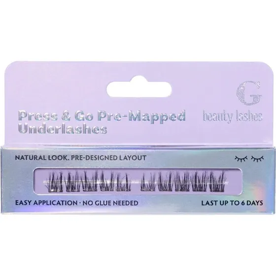G Beauty Lashes Press & Go Underlashes - Vibe