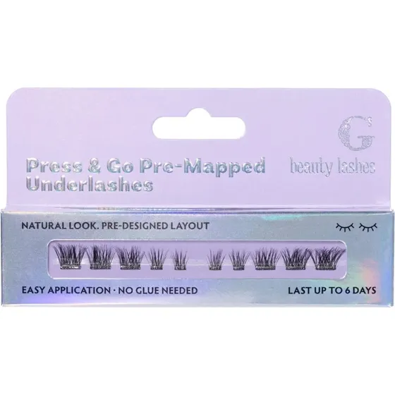 G Beauty Lashes Press & Go Underlashes - Bliss
