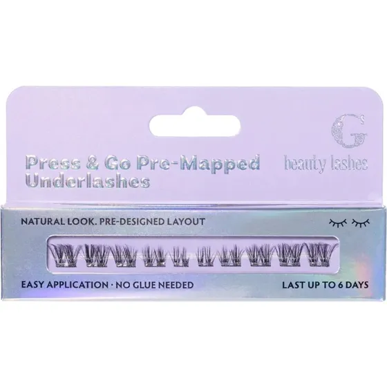 G Beauty Lashes Press & Go Underlashes - Spark