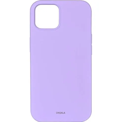 Onsala Silicone Cover Purple for iPhone 13/14 6,1"