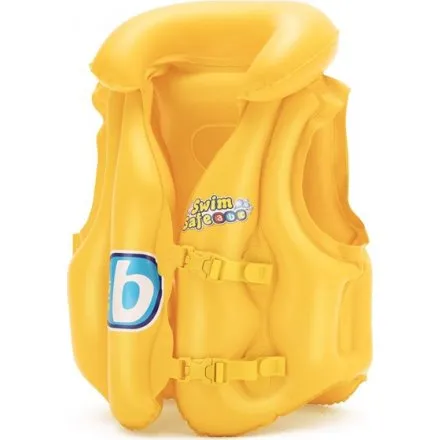 Bestway Step B Redningsvest, 3-6 år, rød