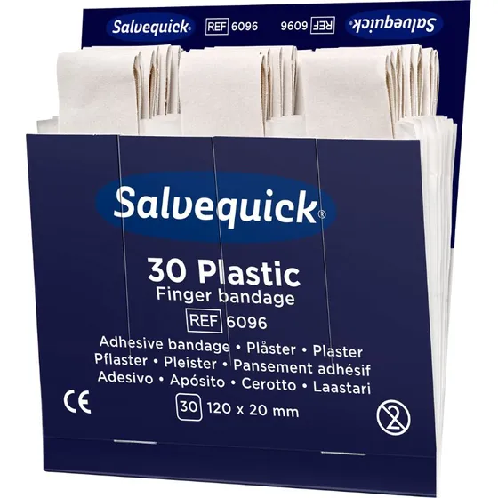 Salvequick Plaster Ekstra Lange 120x20mm 30 stk