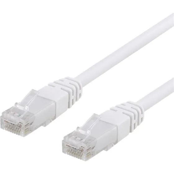 EPZI Cat6 U/UTP CCA 0,5m Hvid Patchkabel